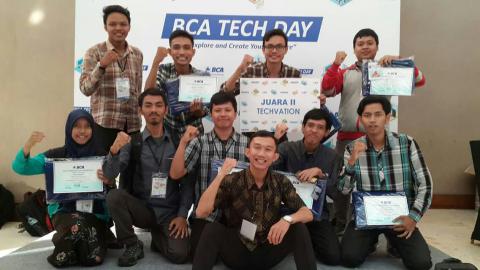 Tim Prodi Informatika Menjadi Juara 2 dalam BCA Tech Day